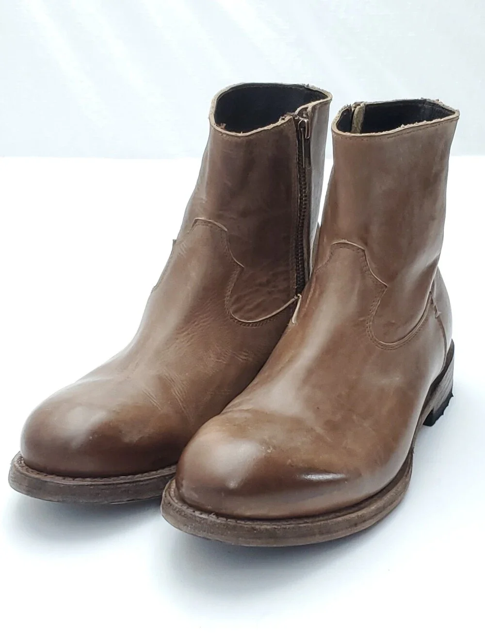 Freebird Pueblo Men's Leather Brown Boot Zip Size 11